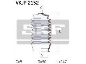 SKF VKJP 2152 gofruotoji membrana, vairavimas 
 Vairavimas -> Gofruotoji membrana/sandarinimai
45535-32030