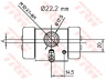 TRW BWH255 rato stabdžių cilindras 
 Stabdžių sistema -> Ratų cilindrai
6150107, 86VB2261BA