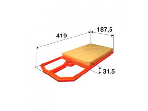VALEO 585095 oro filtras 
 Filtrai -> Oro filtras
036129620C, 036129620F, 36129620C