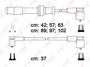 LYNXauto SPC6123 uždegimo laido komplektas