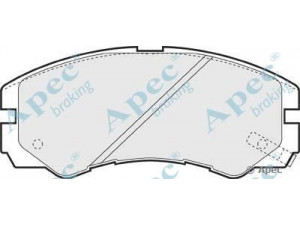 APEC braking PAD797 stabdžių trinkelių rinkinys, diskinis stabdys 
 Techninės priežiūros dalys -> Papildomas remontas
8970352571, 8970475260, 97047526