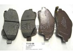 ASHUKI T112-58 stabdžių trinkelių rinkinys, diskinis stabdys 
 Techninės priežiūros dalys -> Papildomas remontas
0 986 424 831/BOSCH, 0 986 494 054/BOSCH