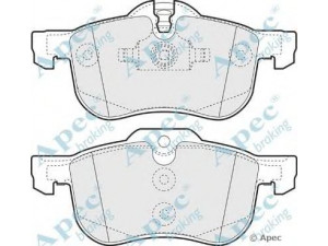 APEC braking PAD1120 stabdžių trinkelių rinkinys, diskinis stabdys 
 Techninės priežiūros dalys -> Papildomas remontas
GBP90342AF, SFP100511