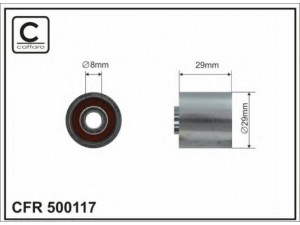 CAFFARO 500117 kreipiantysis skriemulys, paskirstymo diržas 
 Diržinė pavara -> Paskirstymo diržas/komplektas -> Laisvasis/kreipiamasis skriemulys
06D 109 244 C, 06D 109 244 D, 06D 109 244 E