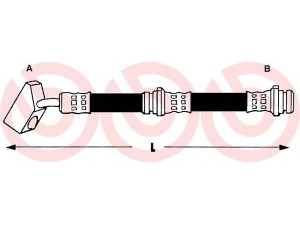 BREMBO T 56 095 stabdžių žarnelė 
 Stabdžių sistema -> Stabdžių žarnelės
46210D4001, 46210D4011, 46210Q9000