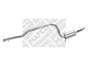 MAPCO 30642 vidurinis duslintuvas 
 Išmetimo sistema -> Duslintuvas
1 056 901, 1 065 915, 1 205 933