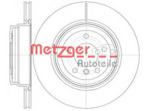 METZGER 6976.10 stabdžių diskas 
 Stabdžių sistema -> Diskinis stabdys -> Stabdžių diskas
34216764655, 34216855004