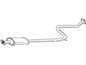 AKS DASIS SG44426 vidurinis duslintuvas