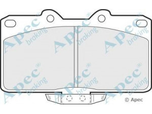 APEC braking PAD927 stabdžių trinkelių rinkinys, diskinis stabdys 
 Techninės priežiūros dalys -> Papildomas remontas
MB857259, MB928035, MB928035, MR389515