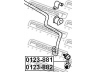 FEBEST 0123-882 šarnyro stabilizatorius 
 Ašies montavimas/vairavimo mechanizmas/ratai -> Stabilizatorius/fiksatoriai -> Savaime išsilyginanti atrama
48820-20030