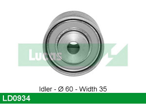LUCAS ENGINE DRIVE LD0934 įtempiklio skriemulys, paskirstymo diržas