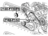 FEBEST 2188-F150P1 kreipiantysis skriemulys, V formos rumbuotas diržas
5L3Z-8678-AA