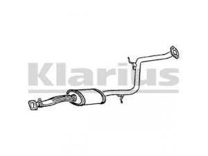 KLARIUS MA174Q vidurinis duslintuvas 
 Išmetimo sistema -> Duslintuvas
BP0340300
