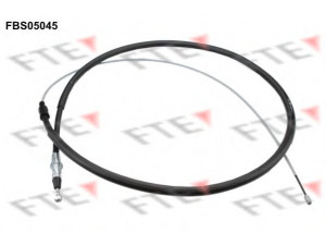 FTE FBS05045 trosas, stovėjimo stabdys 
 Stabdžių sistema -> Valdymo svirtys/trosai
474641, 9682684580