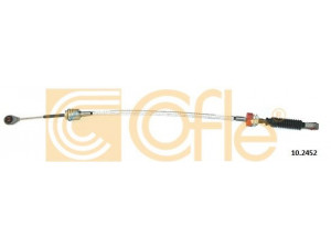 COFLE 10.2452 trosas, neautomatinė transmisija 
 Transmisija -> Neautomatinė pavarų dėžė -> Transmisijos valdymas
1335005, 2C1R7E395AB