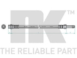 NK 8547134 stabdžių žarnelė 
 Stabdžių sistema -> Stabdžių žarnelės
8K0611707B, 8K0611707C, 8K0611707D