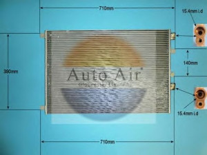 AUTO AIR GLOUCESTER 16-1100A kondensatorius, oro kondicionierius 
 Oro kondicionavimas -> Kondensatorius
8200325004, CA1515