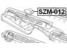 FEBEST SZM-012 variklio montavimas
11710-77E11