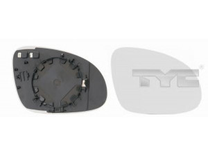 TYC 337-0135-1 veidrodėlio stiklas, išorinis veidrodėlis
3C0857522