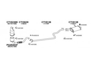 VENEPORTE 150559 išmetimo sistema 
 Išmetimo sistema -> Išmetimo sistema, visa