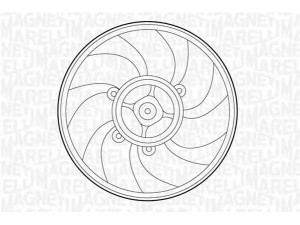 MAGNETI MARELLI 069422215010 ventiliatorius, radiatoriaus 
 Aušinimo sistema -> Oro aušinimas
1341307