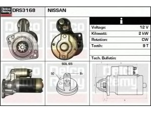 DELCO REMY DRS3168 starteris 
 Elektros įranga -> Starterio sistema -> Starteris
23300-0Y000, 23300-0Y005, 23300-U7260
