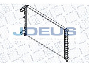 JDEUS RA0110810 radiatorius, variklio aušinimas 
 Aušinimo sistema -> Radiatorius/alyvos aušintuvas -> Radiatorius/dalys
46749018, 46767293, 46803035