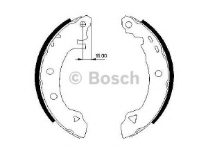 BOSCH 0 986 487 295 stabdžių trinkelių komplektas 
 Techninės priežiūros dalys -> Papildomas remontas
60750472, 9947106, 9950814, 60703319