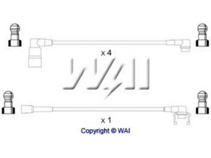 WAIglobal SL289 uždegimo laido komplektas