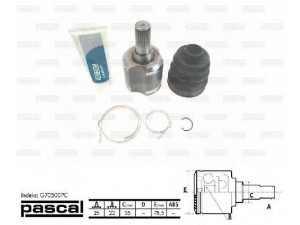 PASCAL G70500PC jungčių komplektas, kardaninis velenas
49505-24A01, G70500PC