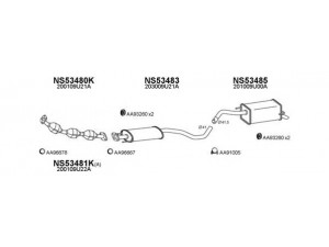 VENEPORTE 530206 išmetimo sistema 
 Išmetimo sistema -> Išmetimo sistema, visa