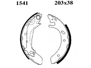 BSF 01541 stabdžių trinkelių komplektas 
 Techninės priežiūros dalys -> Papildomas remontas
1014655, 1473056, 5027752, 7176735