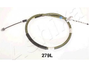 ASHIKA 131-02-279L trosas, stovėjimo stabdys 
 Stabdžių sistema -> Valdymo svirtys/trosai
4643020260