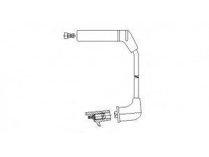 BREMI 349/57 uždegimo laidas 
 Kibirkšties / kaitinamasis uždegimas -> Uždegimo laidai/jungtys
27420-32850