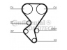 CONTITECH CT1092 paskirstymo diržas 
 Techninės priežiūros dalys -> Papildomas remontas
0816.G7, 0816E2, 0816G7, 0816J6