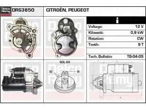 DELCO REMY DRS3850 starteris 
 Elektros įranga -> Starterio sistema -> Starteris
580298, 580299, 5802A0, 5802C2