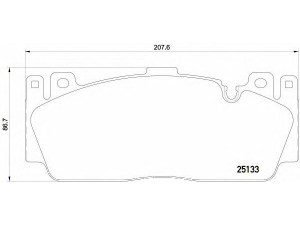 BREMBO P 06 079 stabdžių trinkelių rinkinys, diskinis stabdys 
 Techninės priežiūros dalys -> Papildomas remontas
34112284369, 34112284371, 34112284869