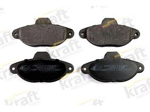 KRAFT AUTOMOTIVE 6003040 stabdžių trinkelių rinkinys, diskinis stabdys 
 Techninės priežiūros dalys -> Papildomas remontas
5892737, 77362267, 77362479, 9948045