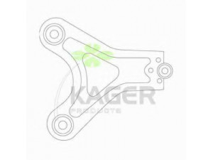 KAGER 87-0864 vikšro valdymo svirtis 
 Ašies montavimas/vairavimo mechanizmas/ratai -> Valdymo svirtis/pasukamosios svirties sujungimas -> Vairo trauklės (valdymo svirtis, išilginis balansyras, diago
3520.L4