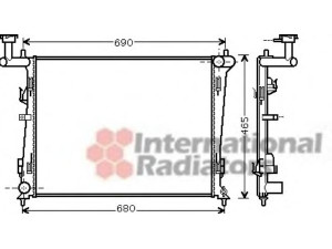VAN WEZEL 83002097 radiatorius, variklio aušinimas 
 Aušinimo sistema -> Radiatorius/alyvos aušintuvas -> Radiatorius/dalys
25310-1H000, 253101H000
