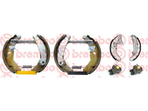 BREMBO K 24 027 stabdžių trinkelių komplektas 
 Techninės priežiūros dalys -> Papildomas remontas