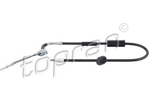 TOPRAN 408 327 trosas, stovėjimo stabdys 
 Stabdžių sistema -> Valdymo svirtys/trosai
169 420 00 85, 169 420 16 85, 169 420 17 85