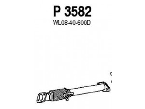 FENNO P3582 išleidimo kolektorius 
 Išmetimo sistema -> Išmetimo vamzdžiai
WL08-40-600D