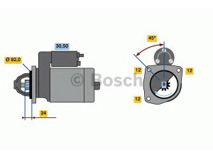 BOSCH 0 001 219 112 starteris
NAD 500220, ERR 5021, NAD 0001 30