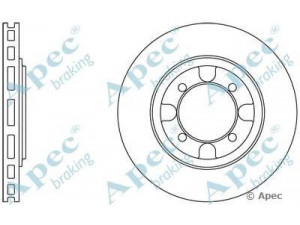 APEC braking DSK761 stabdžių diskas 
 Dviratė transporto priemonės -> Stabdžių sistema -> Stabdžių diskai / priedai
MB366439, MB534607