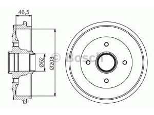 BOSCH 0 986 477 253 stabdžių būgnas 
 Stabdžių sistema -> Būgninis stabdys -> Stabdžių būgnas
4247 40, 4247 40