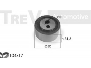 TREVI AUTOMOTIVE KD1075 paskirstymo diržo komplektas 
 Techninės priežiūros dalys -> Papildomas remontas
083102, 083113, 0831Q3