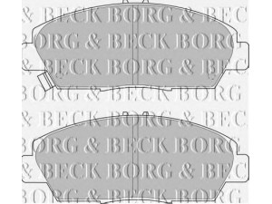 BORG & BECK BBP1398 stabdžių trinkelių rinkinys, diskinis stabdys 
 Techninės priežiūros dalys -> Papildomas remontas
45022- S30-G12, 45022- SS0-528