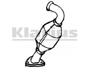 KLARIUS 322049 katalizatoriaus keitiklis 
 Išmetimo sistema -> Katalizatoriaus keitiklis
5854236, 55187620, 55187620, 5854236