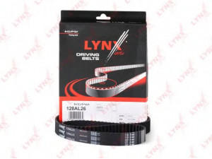 LYNXauto 128AL26 paskirstymo diržas 
 Techninės priežiūros dalys -> Papildomas remontas
13568-11100, 13568-11101, 13568-19115